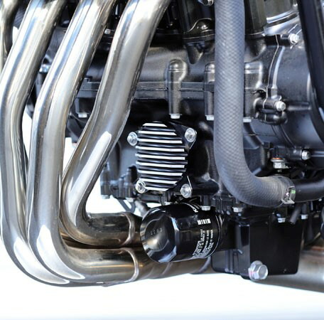 KIJIMA キジマ オイルラインカバー アルミビレット ブラック コントラスト カワサキ Z900RS/CAFÉ 6,745円