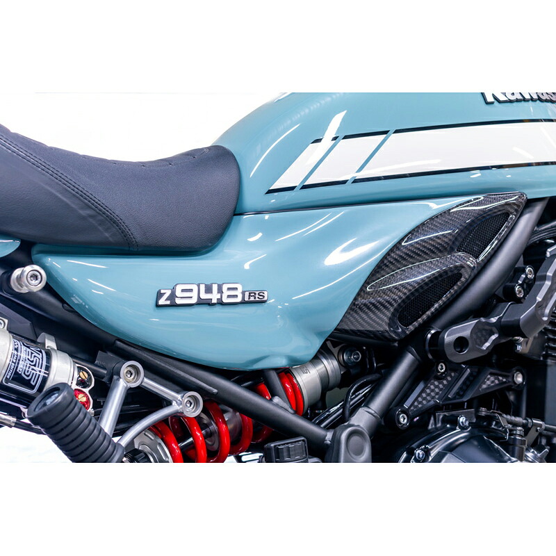 カワサキ Z900RS/CAFE ダブルバブルインテークサイドカバーセット ファントムブルー ARCHI