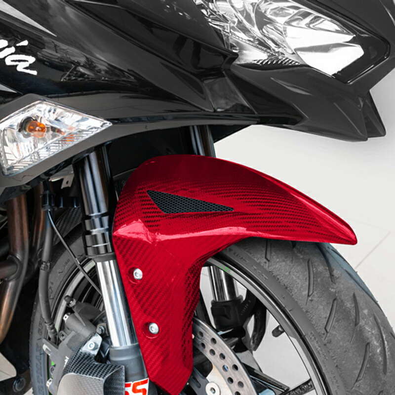 0007__専用 楽天市場】ZX-25R リアフェンダー ロングタイプ ドライカーボン