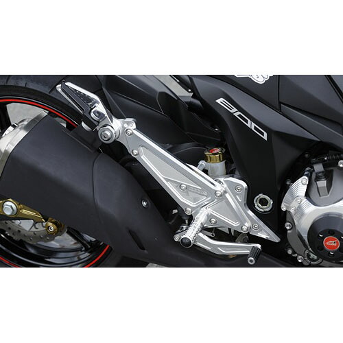 アグラス(AGRAS) バックステップ 4ポジション Z800 13- タンデムステー付き 312-492-000