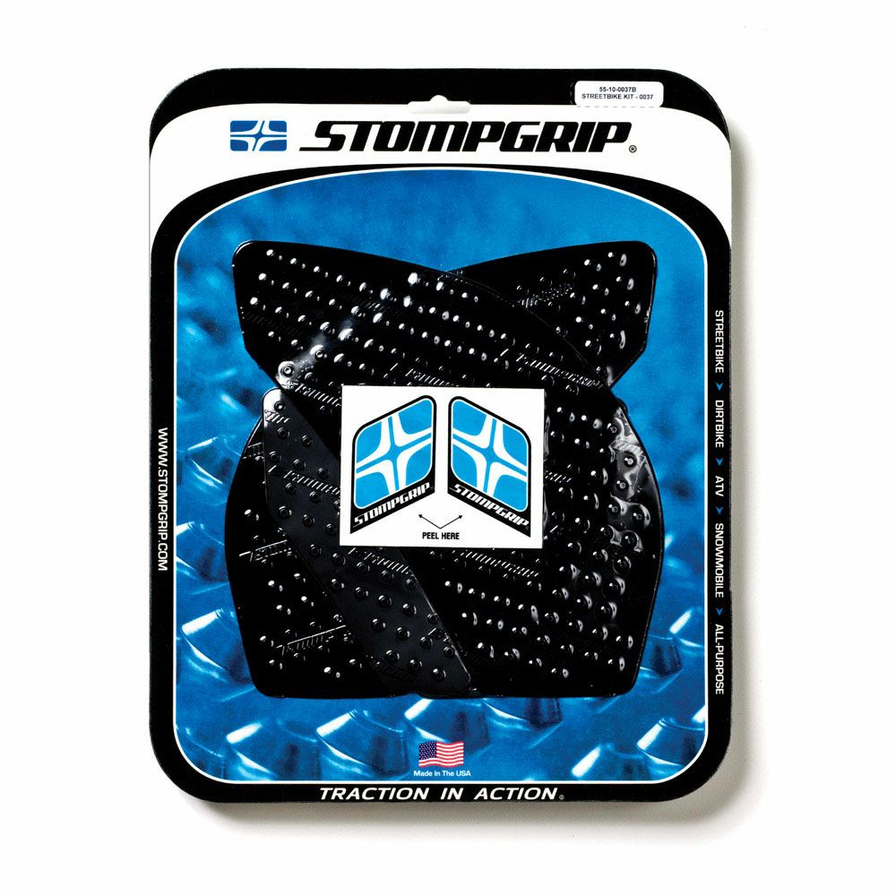 STOMPGRIP トラクションパッド(タンク)キット ZX-6R/RR 09-15(ブラック)