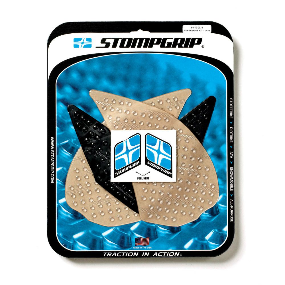 STOMPGRIP トラクションパッド(タンク)キット Z1000 10- (クリア)