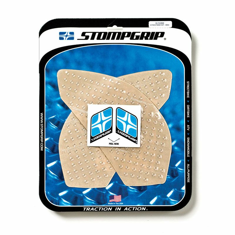 STOMPGRIP トラクションパッド(タンク)キット Ninja650 ER-6f/n 12-16 (クリア)|モトパーツ 店