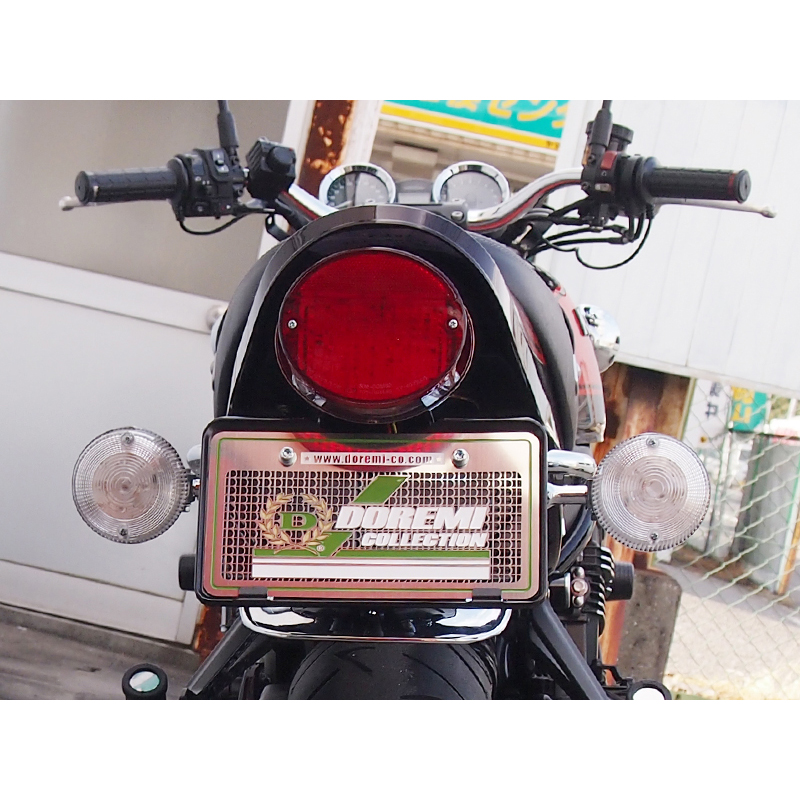 カワサキ Z900RS CAFE Z1タイプ STD鉄メッキリアフェンダーキット