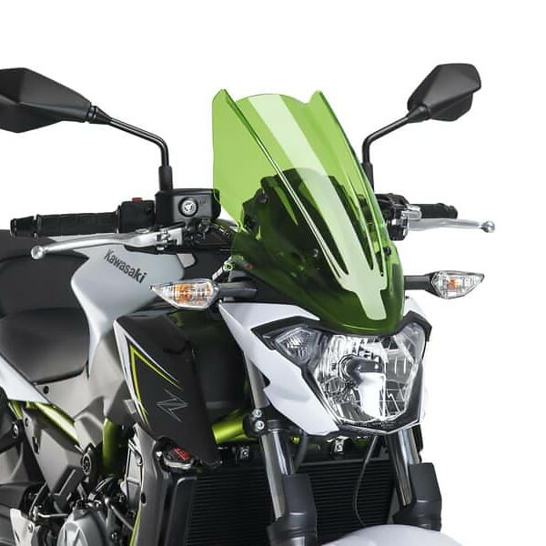 プーチ(Puig) ツーリングスクリーン グリーン Z650 17-19 9369V