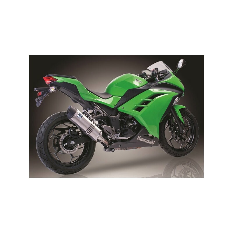 イクシル(IXIL) SOVE ヘクスオーバルエクストリーム エボリューション スリップオン NINJA/Z 250 300 13-16 OK7036VSE