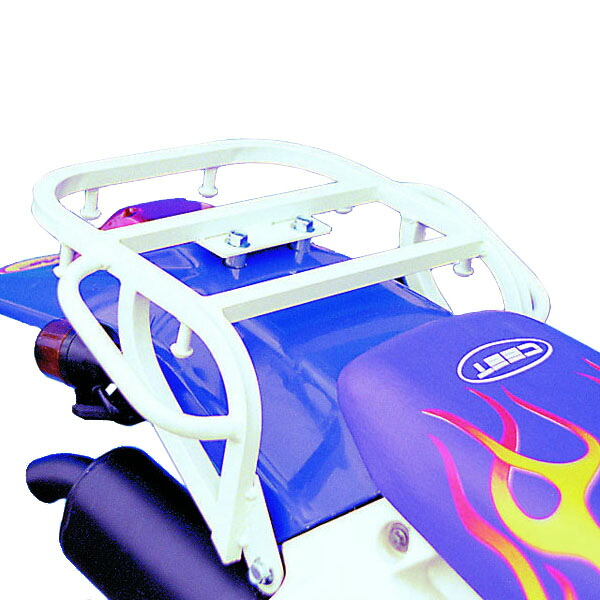 ライディングスポット ツーリングキャリア ホワイト KDX220SR
