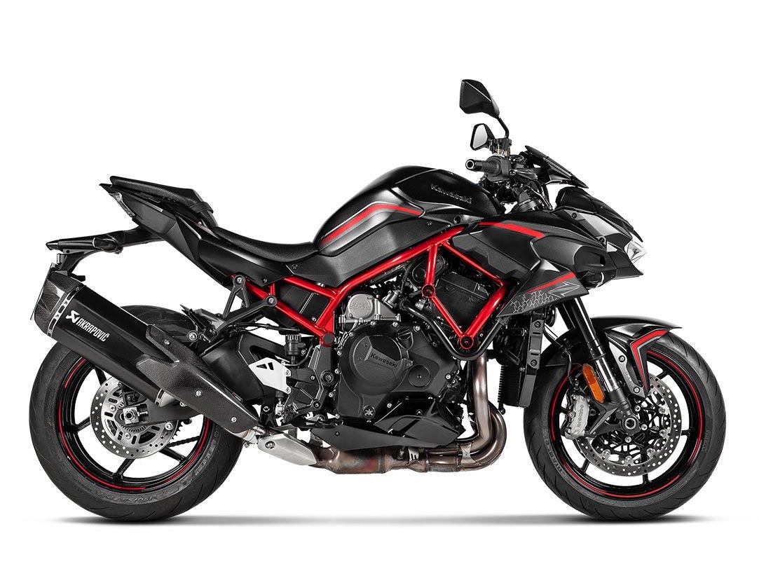Akrapovic (アクラポヴィッチ)チタン・スリップオン・マフラー Kawasaki H2/R ECE規格