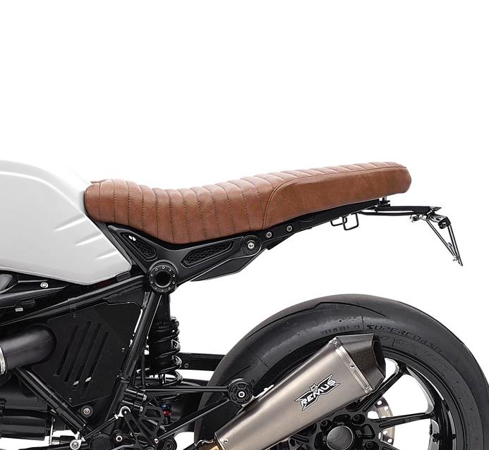 BMW RnineT シート 本革 ライトブラウン タックロール RAISCH