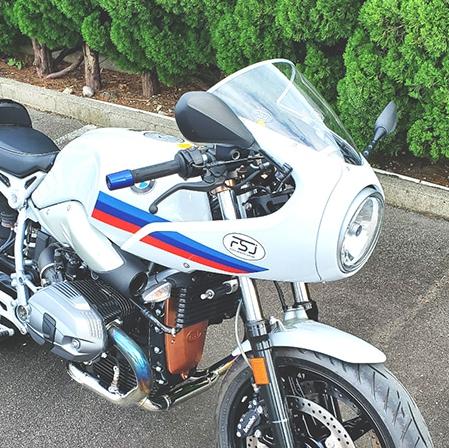 BMW R nine T Racer ワイドスクリーン クリア FEED SPORTS JAPAN