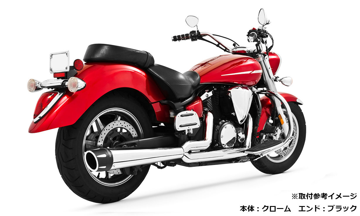 Freedom Performance コンバット ブラック/ブラック XVS1300A V-Star 07-16