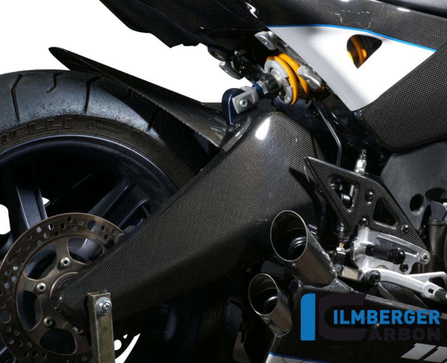 BUELL 1125R/CR 08-11 カーボンスイングアームカバー 右側 イルムバーガー