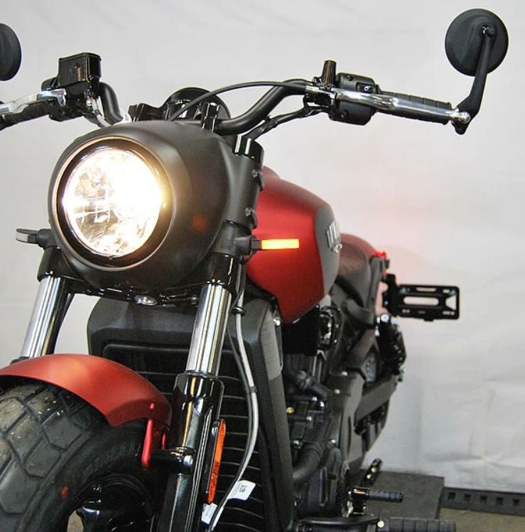 インディアン スカウトボバー 18- フロントウインカーキット ニューレイジサイクルズ