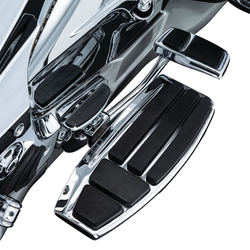 KURYAKYN ドライバーフロアボードKIT クローム GL1800 F6B｜モトパーツ　店