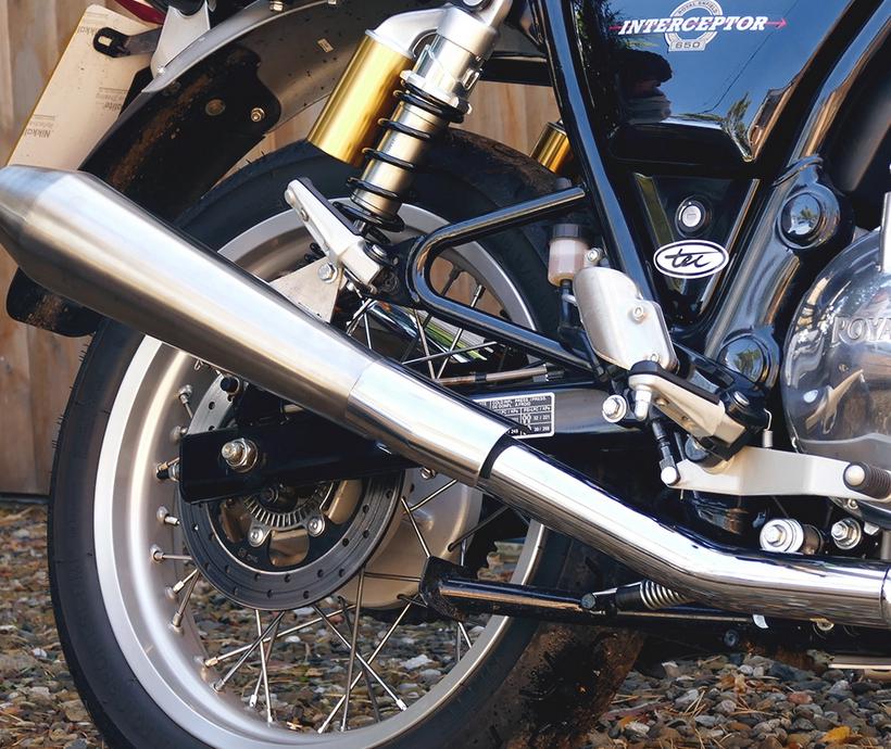 楽天市場】インターセプター/コンチネンタルGT 650 19- スリップオン