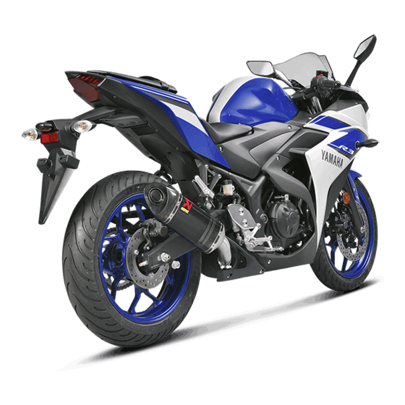 ヤマハ 2022 YZF-R25、MT-25 カーボンスリップオンマフラー(JMCA