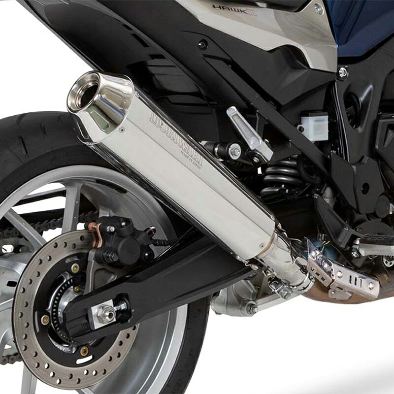 ホンダ HAWK11 NEO CLASSIC スリップオンマフラー JMCA(ステンレスポリッシュ) MORIWAKI|モトパーツ 店