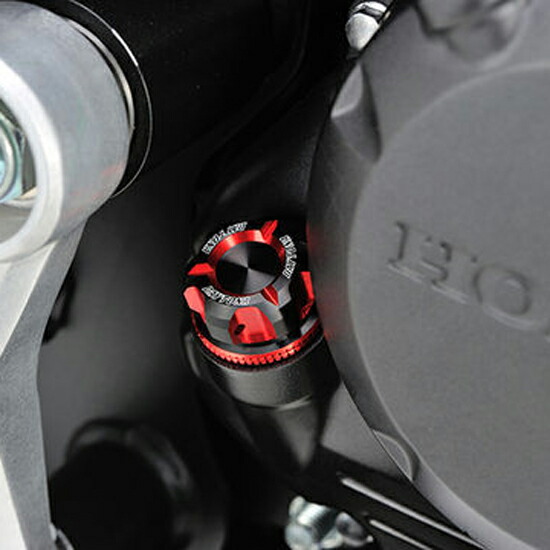 ホンダ DAX125、モンキー125 他 Premium Zone オイルフィラーキャップ M20xP2.5(レッド) DAYTONA