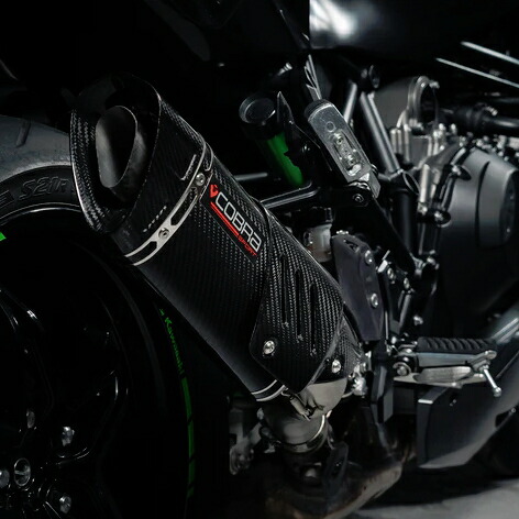 商い NINJA ニンジャ H2 SX SE 2015-2021 スリップオンマフラー 