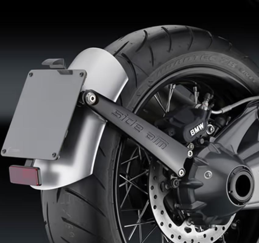 BMW RnineT/Pure/Racer/Scrambler/Urban GS ライセンスプレートサポート SIDE ARM リゾマ