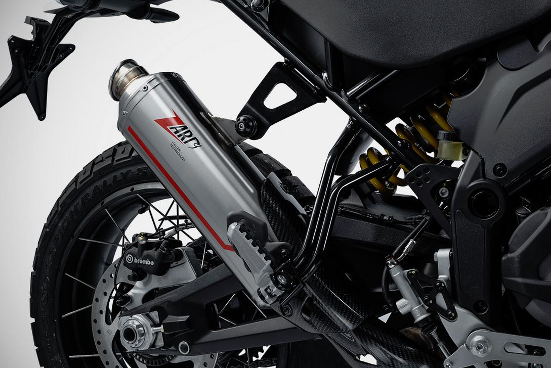 Ducati デザートX スリップオンマフラー ZARD バイク用品