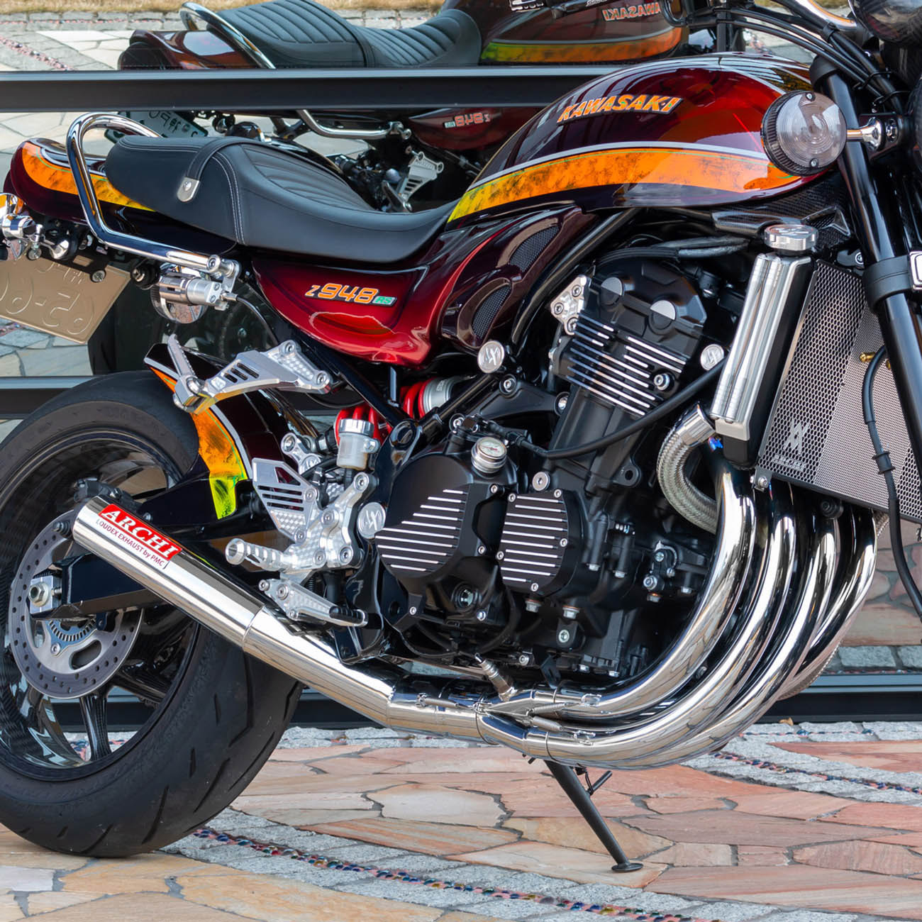楽天市場】MADMAX製 カワサキ Z900RS/カフェ用 ショート管