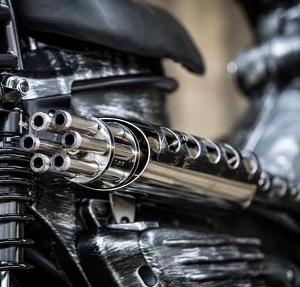 ハンターカブ　マフラー　クロスカブ　CC110 ct125 ガトリングマフラー ハンターカブ マフラー クロスカブ CC110 ct125 ガトリング