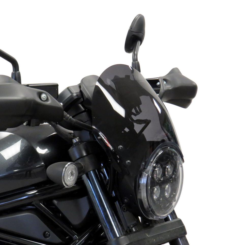 ホンダ レブル1100 ライトスクリーン 220mm H POWERBRONZE