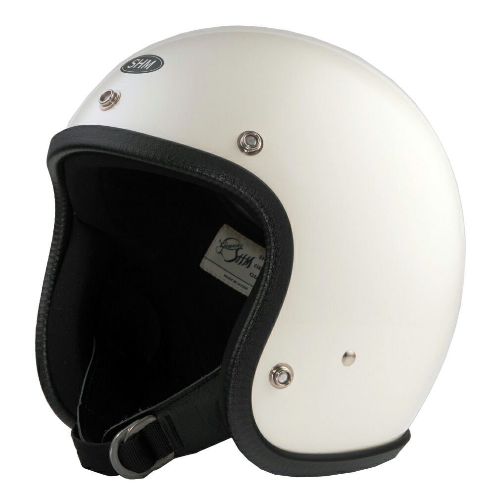 SHM Lot-500 ガンシップグレー Lサイズ SHM□ Lot-500 ベーシック ジェットヘルメット ガンシップグレー