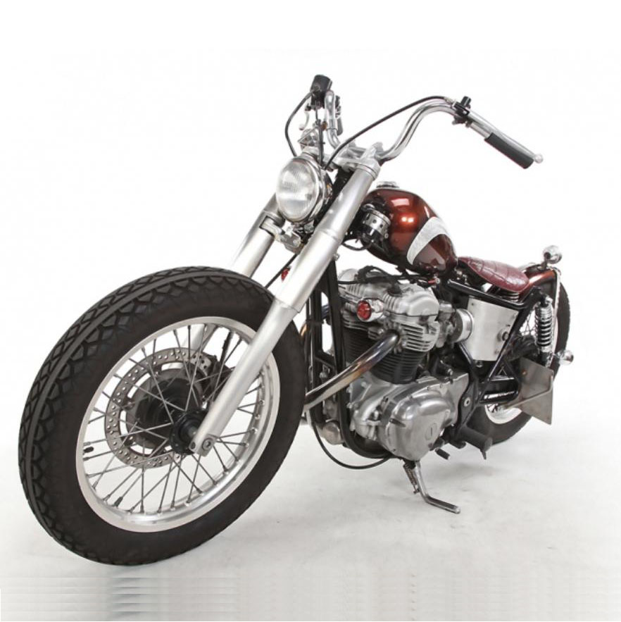 カワサキ W650/400フロントフォークカバー モーターロック｜モトパーツ　店