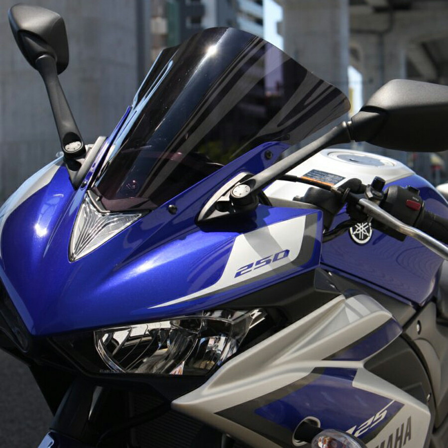 ヤマハ YZF-R25/R3 スクリーン(スモーク) ACRY Point