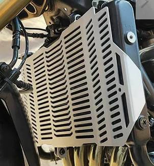 ホンダ CB650R/CBR650R 19-21 フロントグリルガード/ラジエーターガード シルバー