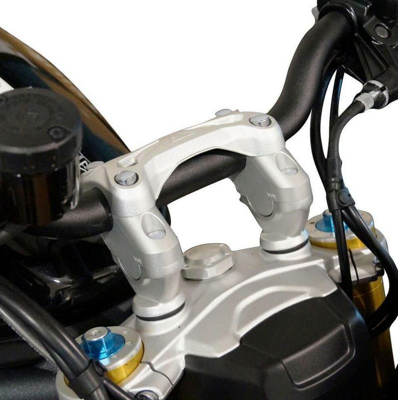 トライアンフ スピードトリプル1200RS ハンドル ライザー 30mmUP 20mm Offset VOIGT MOTO TECHNIK｜モトパーツ　店