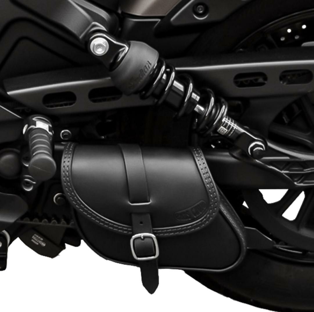エンズクォイオ(Endscuoio) レザー Paco サイドバッグ Indian Chief/Bobber Dark Horse, Super Chief LTD インディアン