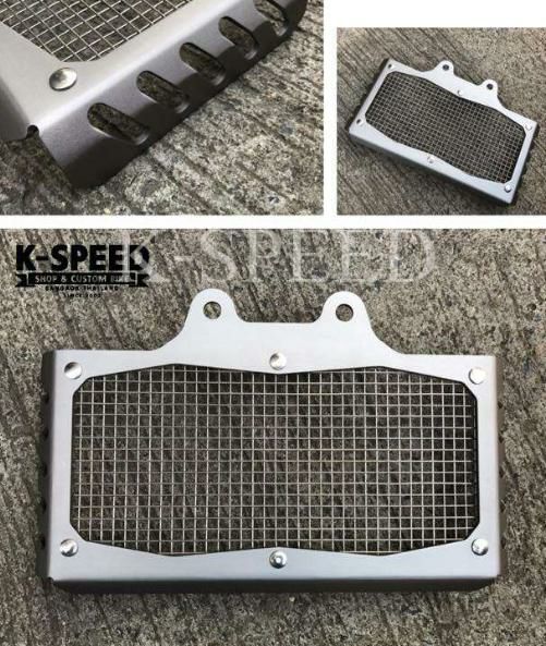 BMW RnineT ラジエーターガード シルバー K-SPEED｜モトパーツ　店