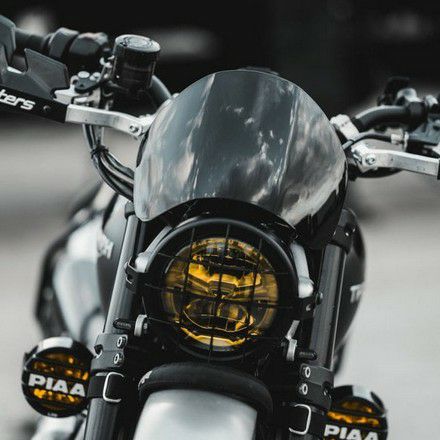 楽天市場】空冷 水冷 ボンネビル T100 T120 スクリーン