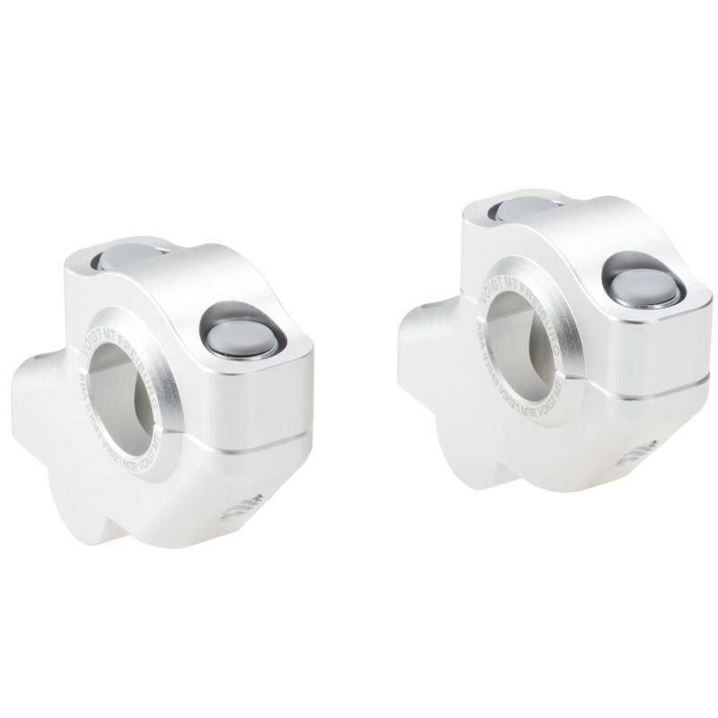 Z900RS/Z900RS17 - ハンドルバーライザー 30mm UP 21mm Offset シルバー VOIGT MOTO TECHNIK|モトパーツ 店