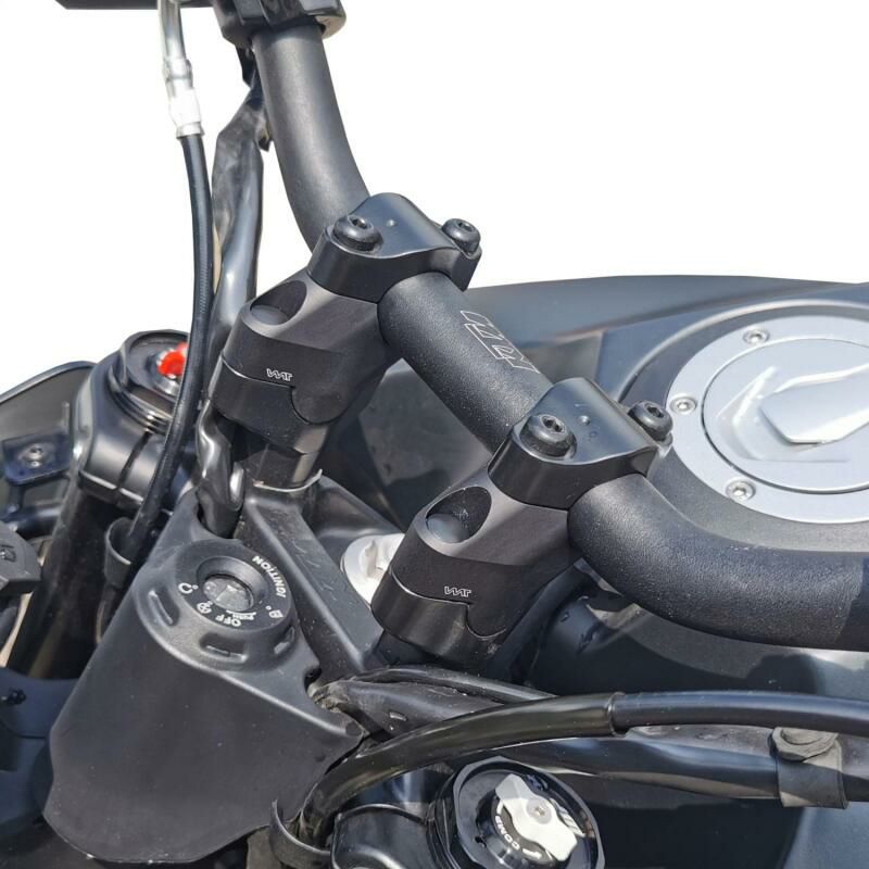KTM 390 アドベンチャー ハンドルバーライザー 30mmUP 18mmOffset ブラック VOIGT MOTO TECHNIK