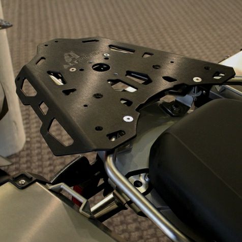 BMW R1200/R1250/F850/F900 GS アドベンチャー専用リアラゲッジラック シルバー AltRider|モトパーツ 店