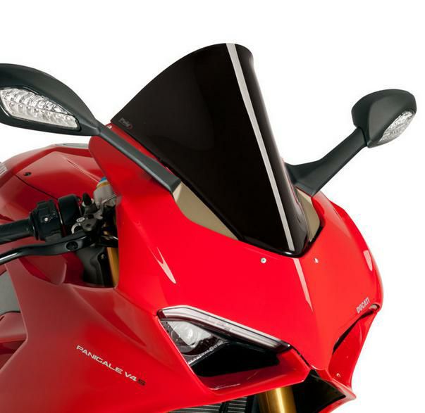 パニガーレ 1100 V4/V4S/V4R 2020~ R-Racer スクリーン ブラック Puig|モトパーツ 店