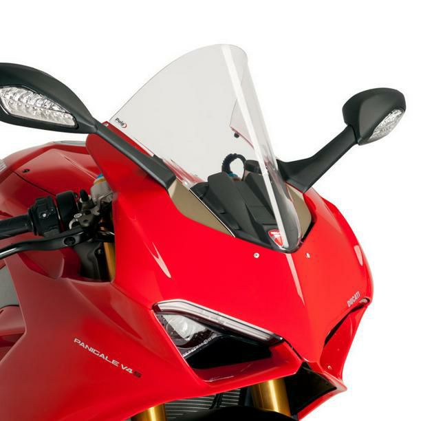 パニガーレ 1100 V4/V4S/V4R 2020～ R-Racer スクリーン クリア Puig