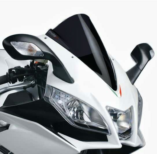 RS4 125 13～ R-Racer スクリーン ブラック Puig アプリリア