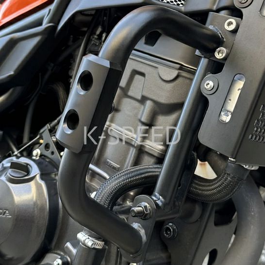 ホンダ CL250 エンジンガード ブラック K-SPEED