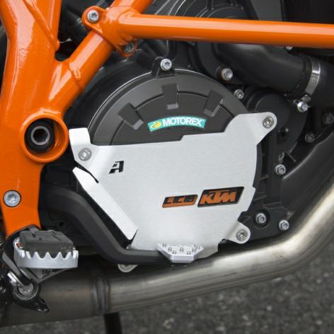 【アウトレット】KTM 1050/1090/1190 アドベンチャー/R クラッチサイドエンジンケースカバー シルバー AltRider