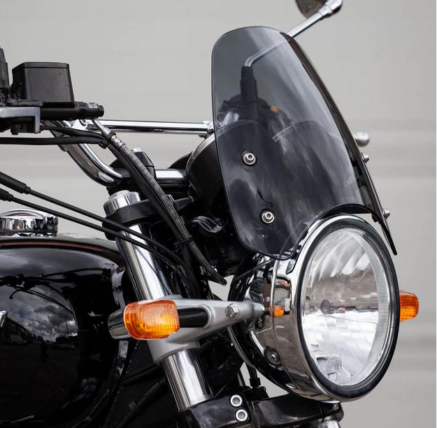 コンチネンタルGT 650/インターセプター 650 スクリーン クラシックS3 ダークスモーク DART
