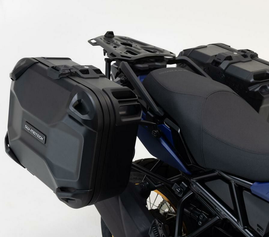 トランザルプ XL750 DUSC L サイドハードケース ブラック SW-MOTECH|モトパーツ 店