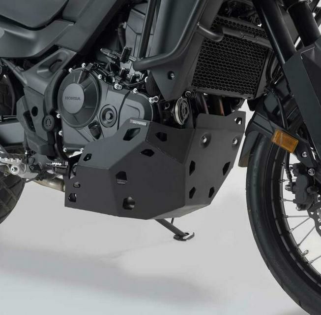 トランザルプ XL750 アルミスキッドプレート ブラック SW-MOTECH|モトパーツ 店