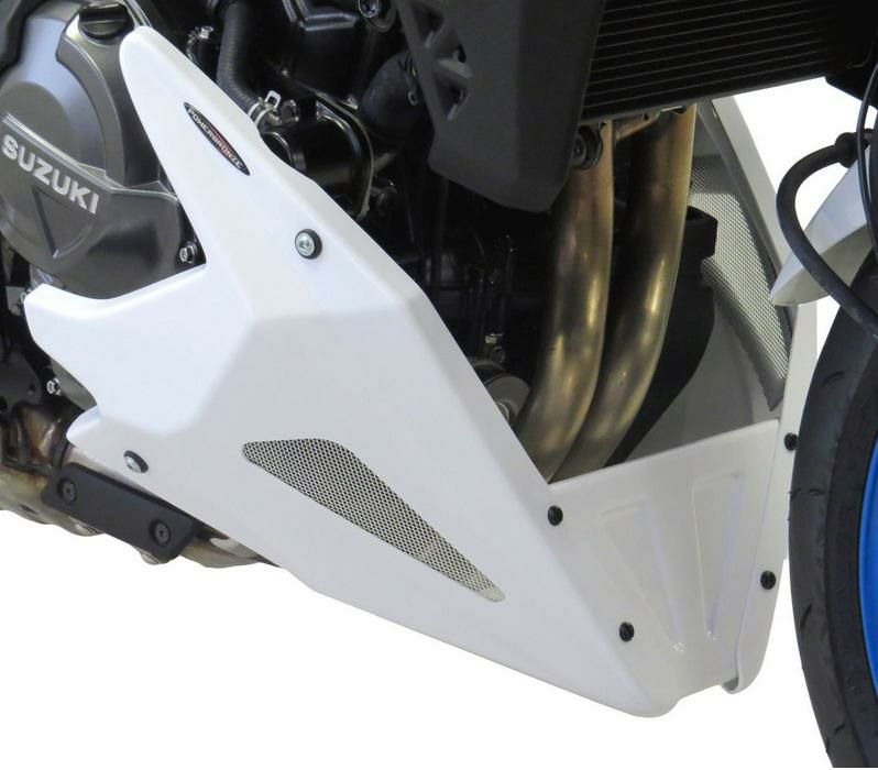 GSX-8S アンダーカウル マットブラック/シルバーメッシュ POWERBRONZE