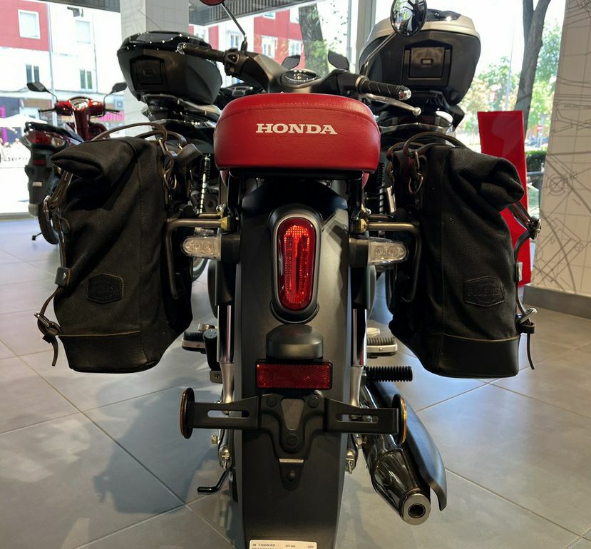 CT125 サドルバッグ ステー ブラック 左右セット La Poderosa