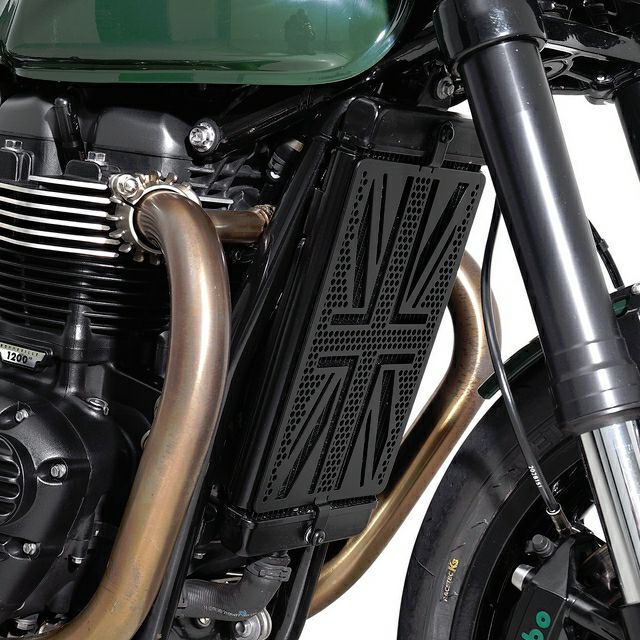 トライアンフ T100 T120 ラジエーターガード \